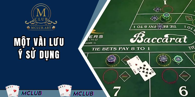 Một vài lưu ý sử dụng